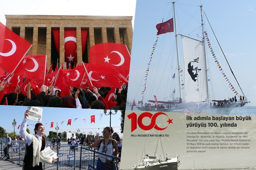 ataturk un samsun a cikisinin 100 yilini kutluyoruz yurt