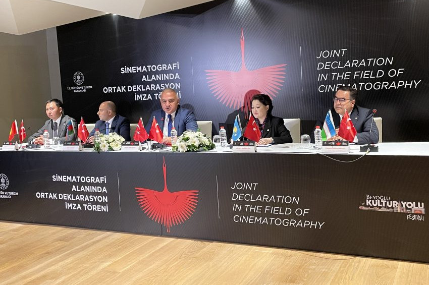 Türk dünyası sinemada dayanışma için ortak bildiri imzaladı