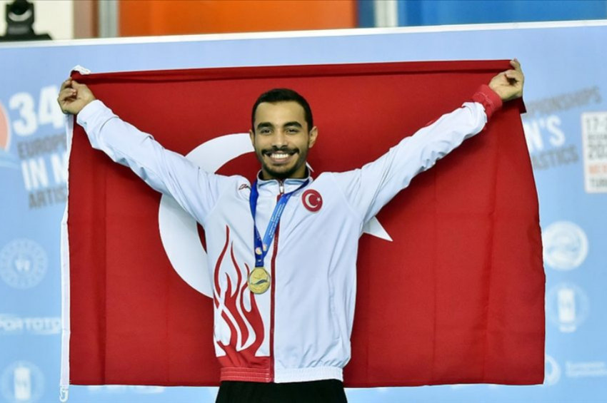 Ferhat Arıcan bar aletinde Türkiyeye şampiyonluk kazandırdı