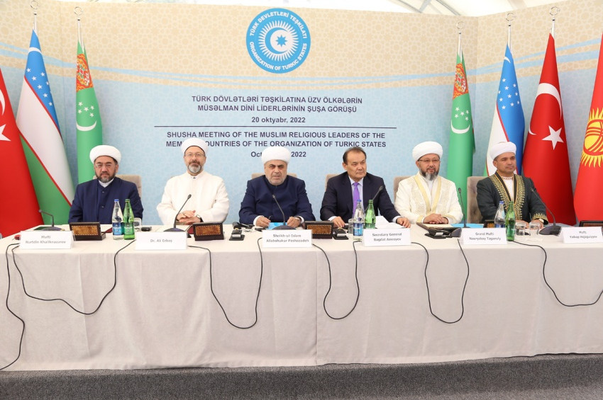 Türk Devletleri Teşkilatı dini  işbirliği için imza atttı