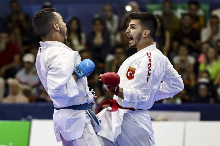 Akdeniz Oyunlarında ilk altın madalya karateden