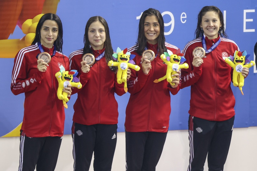 Akdeniz Olimpiyatlarında Türkiye birinci, Fransa İkinci durumda