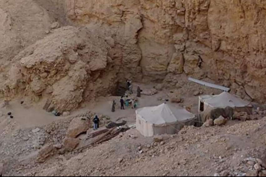 Mısırın Luksor kentinde bir firavun mezarı bulundu