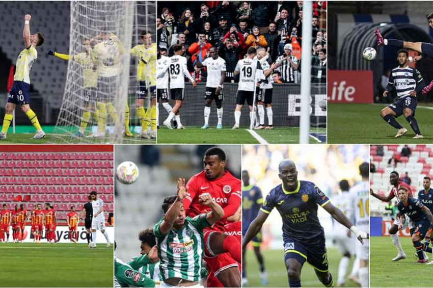 Süper Ligde 28. hafta toplu sonuçları ve puan durumu