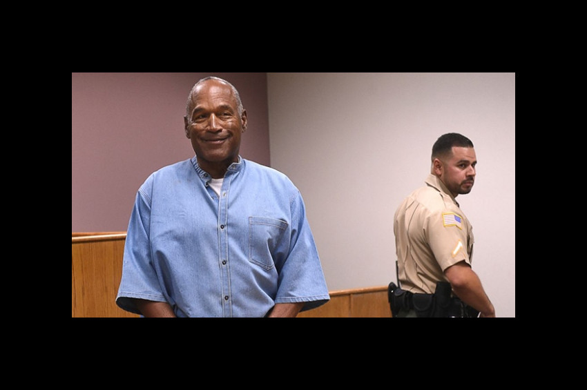 9 yıllık cezası biten O.J. Simpson tahliye oldu