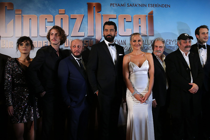 Cingöz Recai filminin galası Kanyon AVMde yapıldı