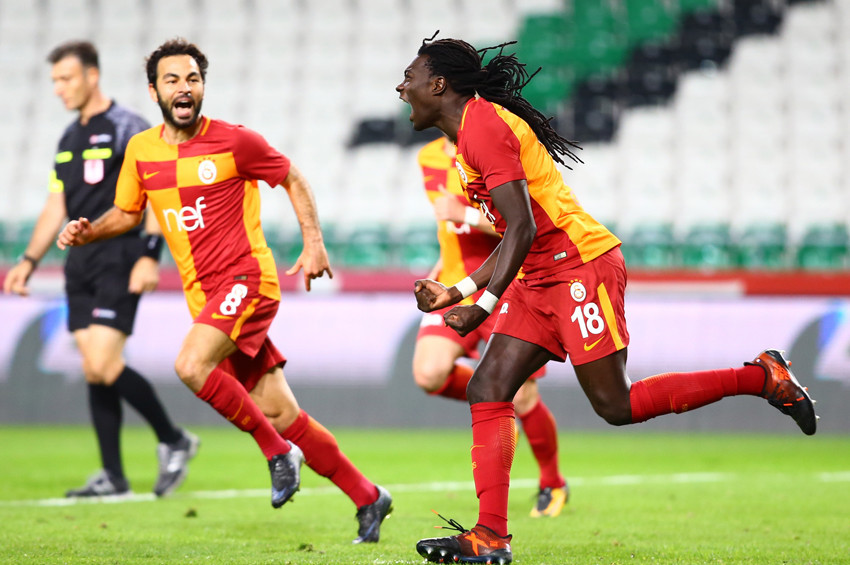Galatasaray Konyasporu da Gomisle yıktı: 2-0