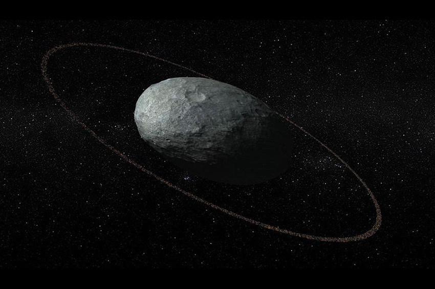 Halkalı Cüce gezegen keşfedildi