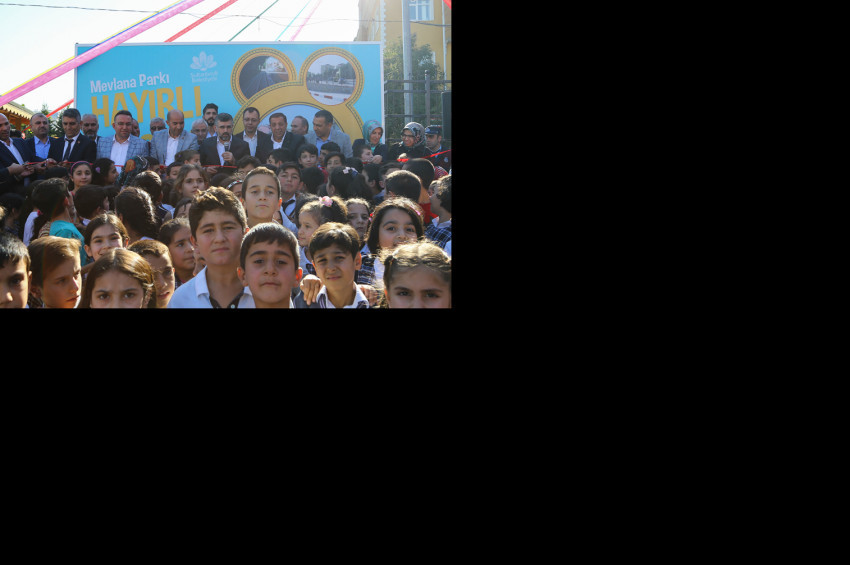 Sultanbeylide Mevlana Parkı açıldı