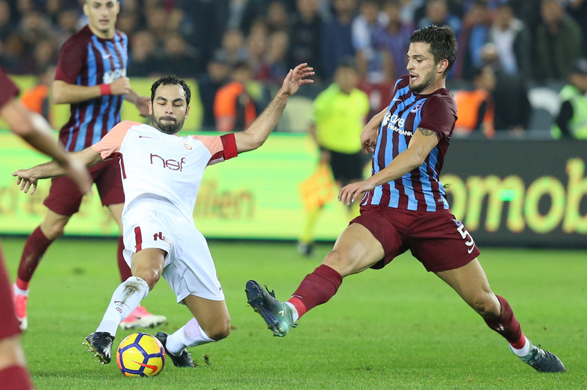 Galatasaray, namağlup unvanını Trabzonda bıraktı
