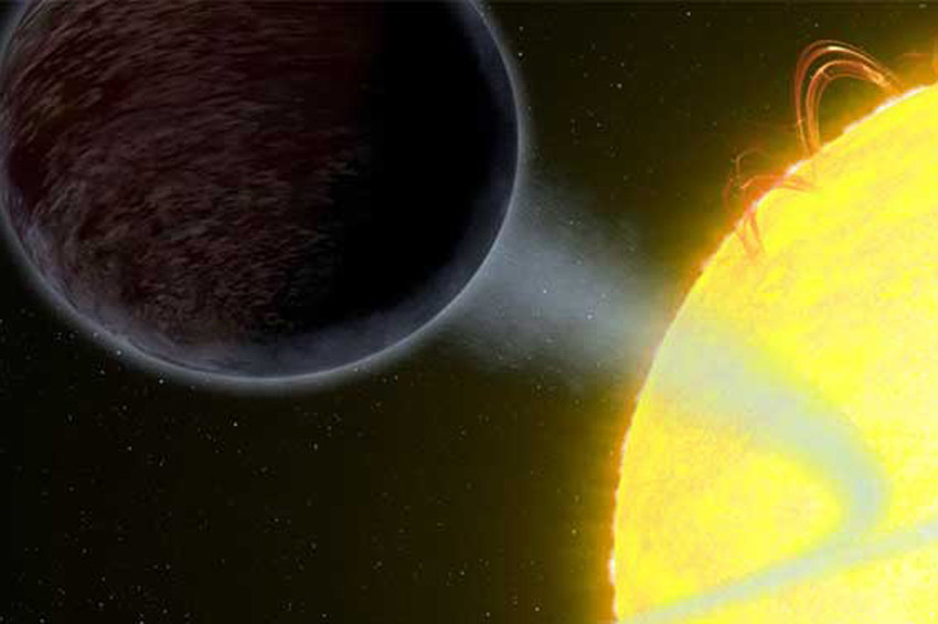 Işığı yansıtmayan Kara Gezegen