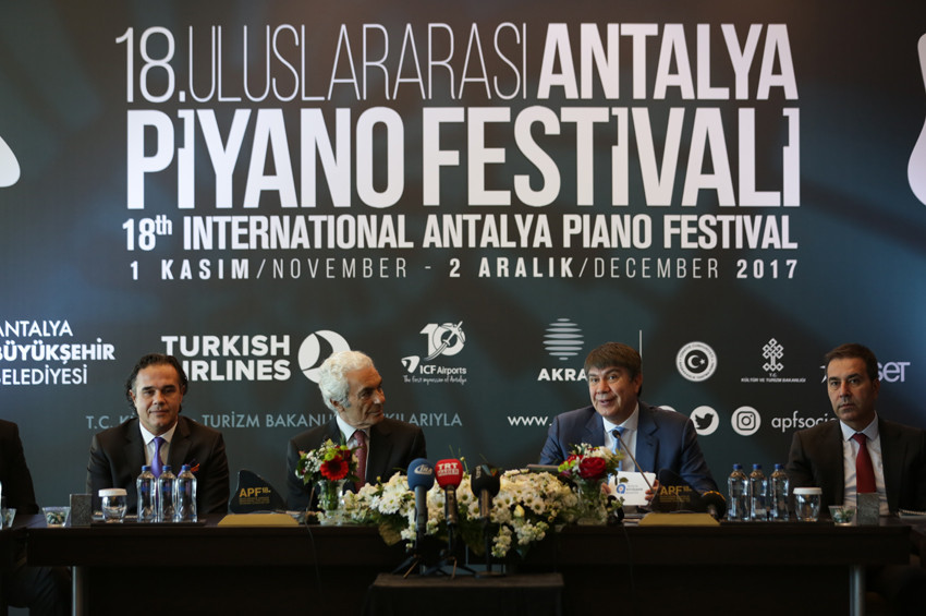 Antalya Piyano Festivali bugün başlıyor
