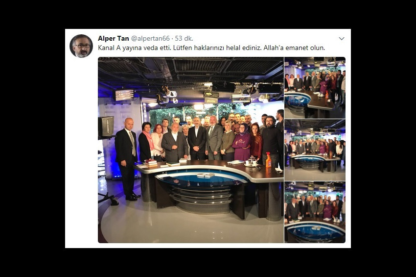 Kanal A televizyonu yayınlarını bitirdi