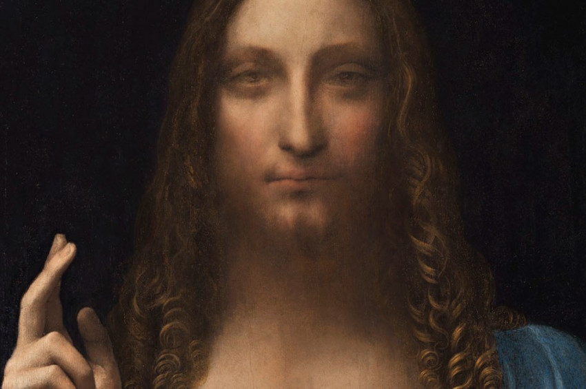 Salvator Mundi tablosu 450 milyon dolara satıldı