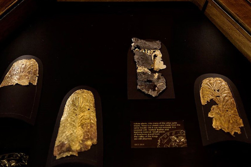 Mısır firavunu Tutankhamunun altın koleksiyonu