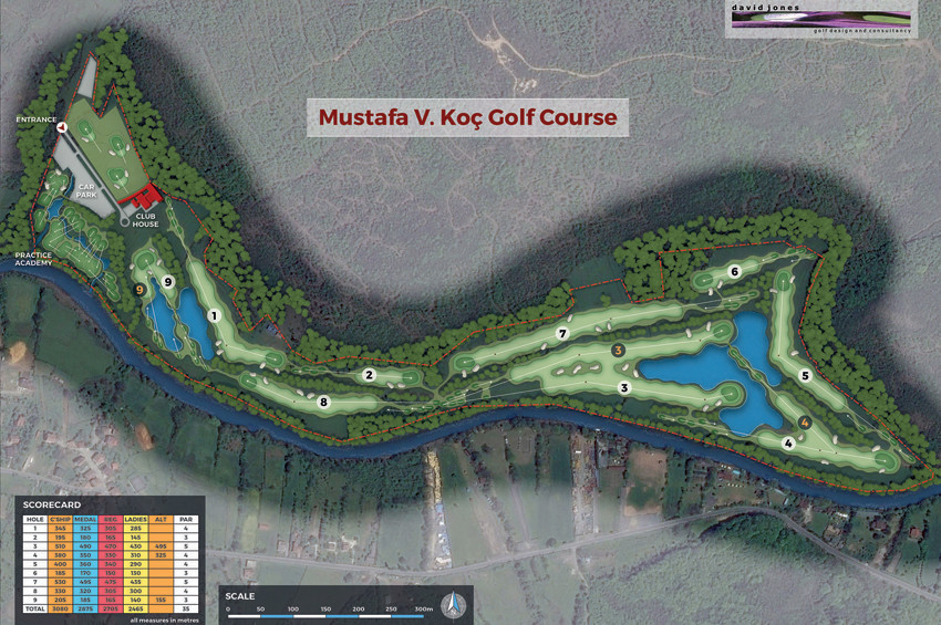 Mustafa V. Koç Golf Sahası tanıtıldı
