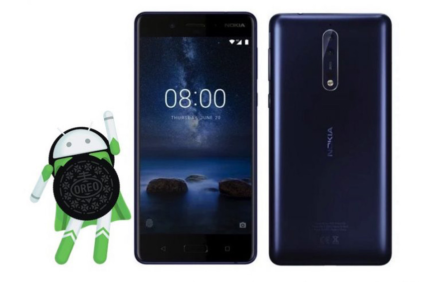 Nokia 8, Android Oreo işbirliği