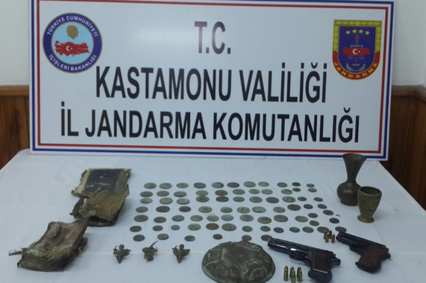 Kastamonuda tarihi eser operasyonu