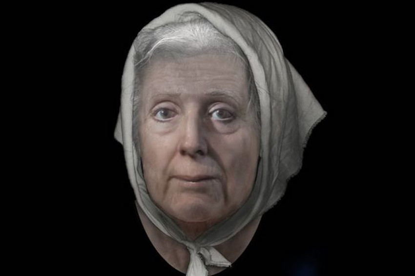 İskoç Cadısının yüzü teknoloji ile canlandırıldı