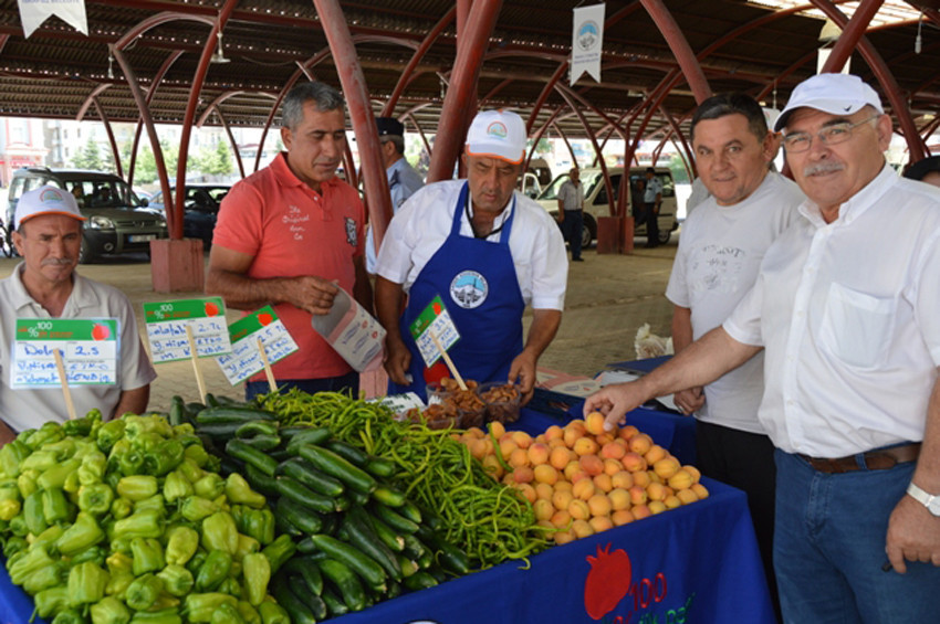 Kocasinan %100 Ekolojik Pazarı büyüyor
