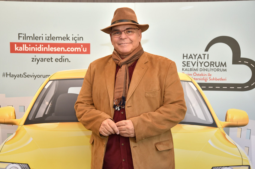 Rasim Öztekin, kalp sağlığı için taksi şoförü oldu