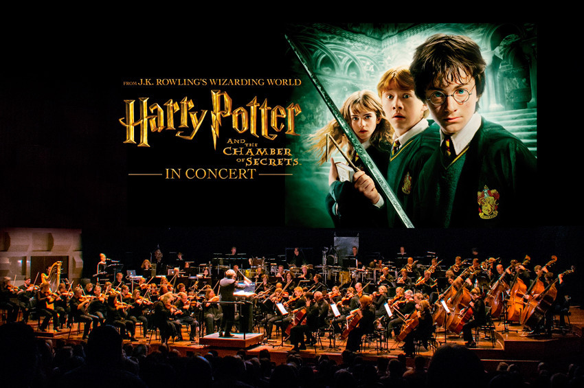 Senfoni koneri eşliğinde Harry Potter ve Sırlar Odası