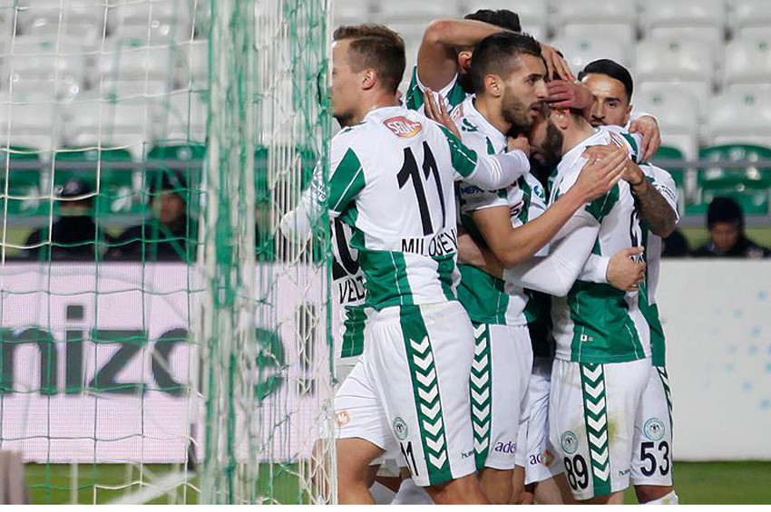 Konyaspor, Karabüksporu ateşe atarak rahat nefes aldı: 2-0