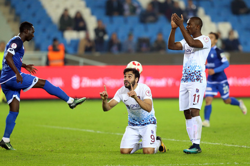 Trabzonspor, Büyükşehir Belediye Erzurumspora gol yağdırdı