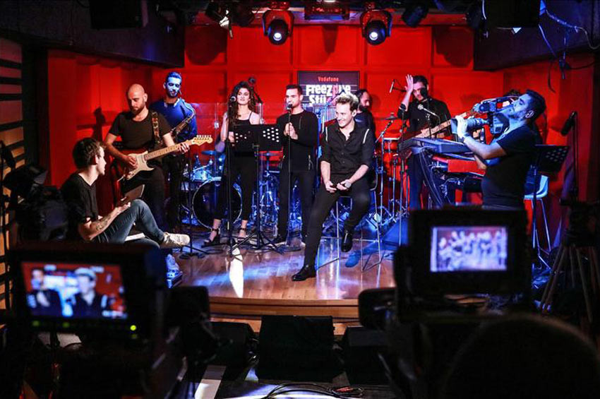 Vodafone Freezone Stüdyo’da ilk canlı konser verildi