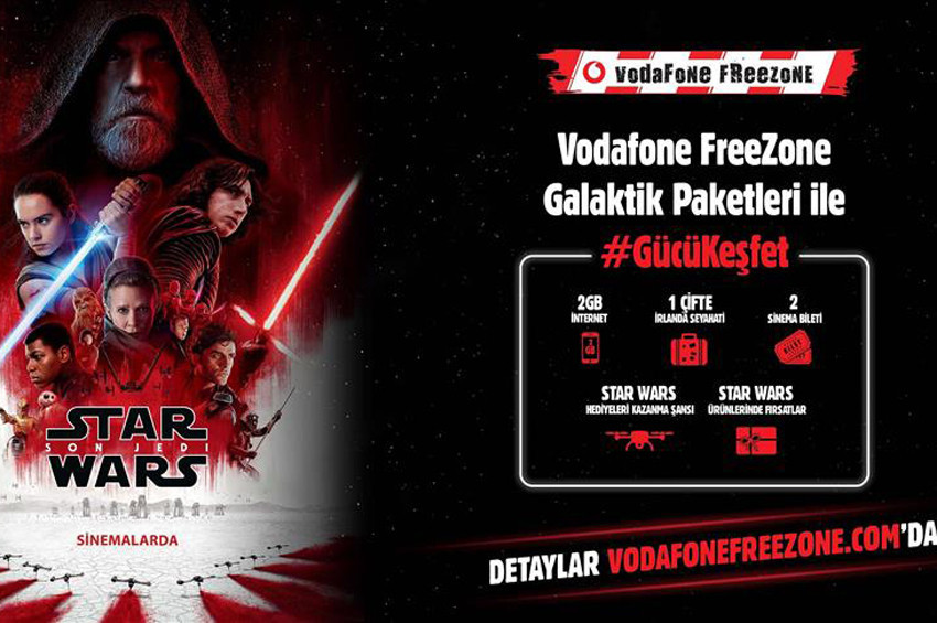 Vodafone FreeZonelulara İrlandaya seyahat şansı