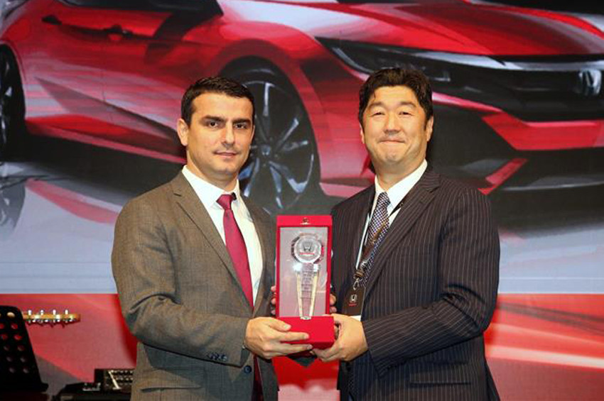 Honda Plaza Haldız ödül kazandı