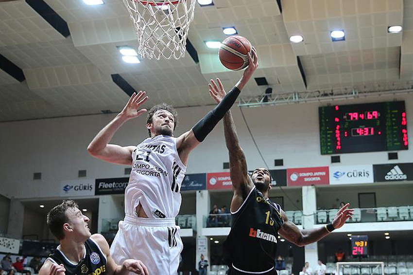 Beşiktaş Sompo Japan Oostende’yi 87-77 yendi