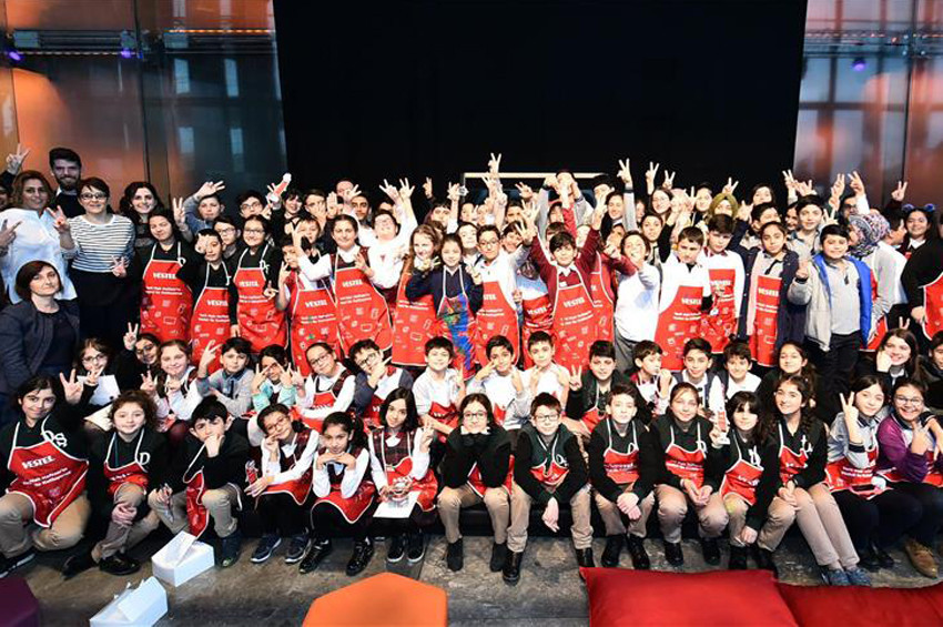 Çocuklar Vestelle Yerli Malı Haftası sevinci yaşadı