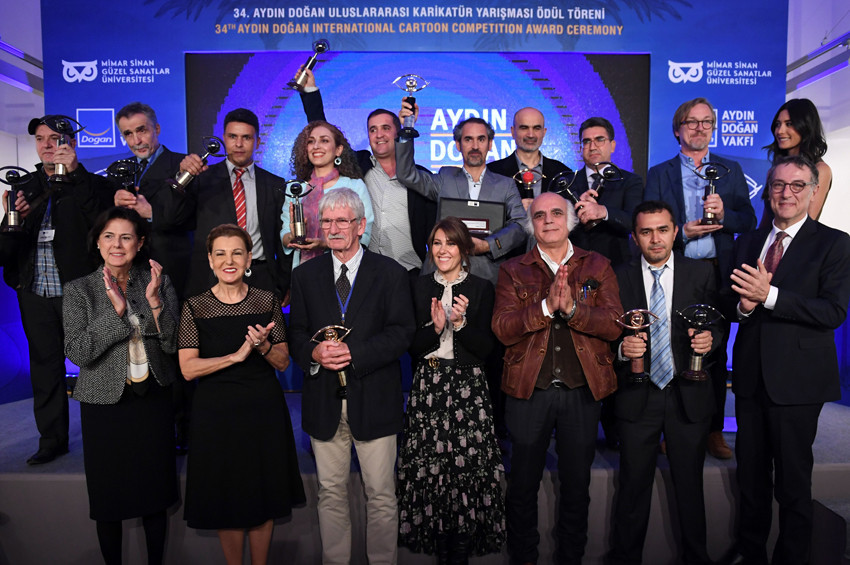 Aydın Doğan Karikatür ödülleri verildi