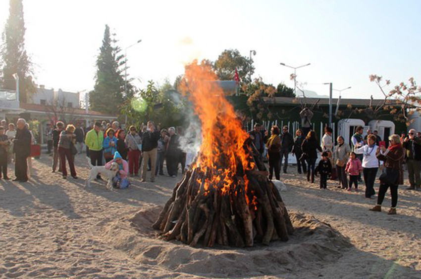 Bodrumda nartugan kutlaması