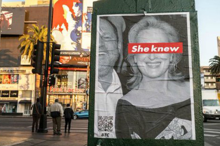 Meryl Streep, taciz skandalında günah keçisi ilan edildi