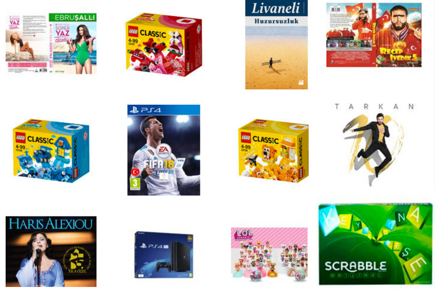 2017’de D&Rda en çok satan albüm, oyun, kitap ve filmler