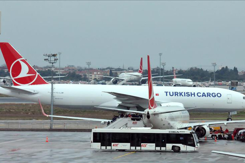 THYnin yeni kargo uçağı İstanbulda