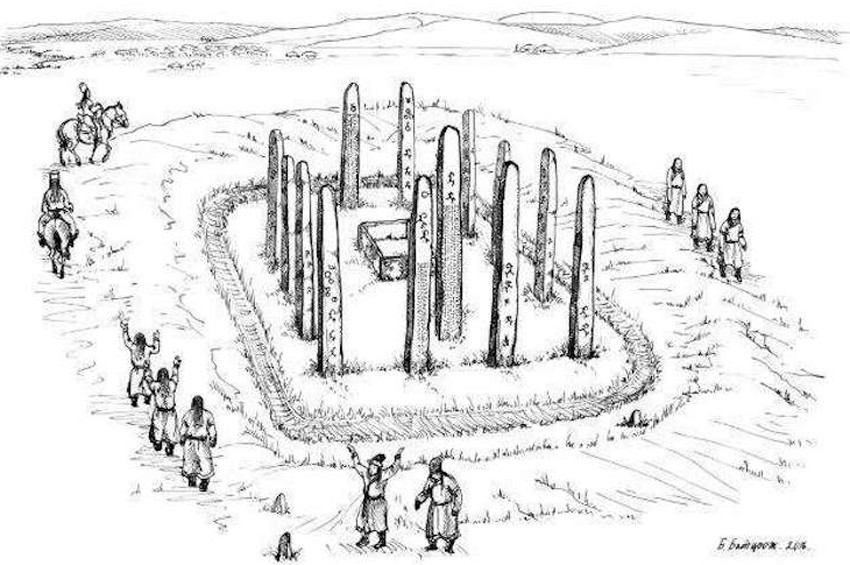 Moğolistanda bir Türk Yabgusunun mezarı bulundu