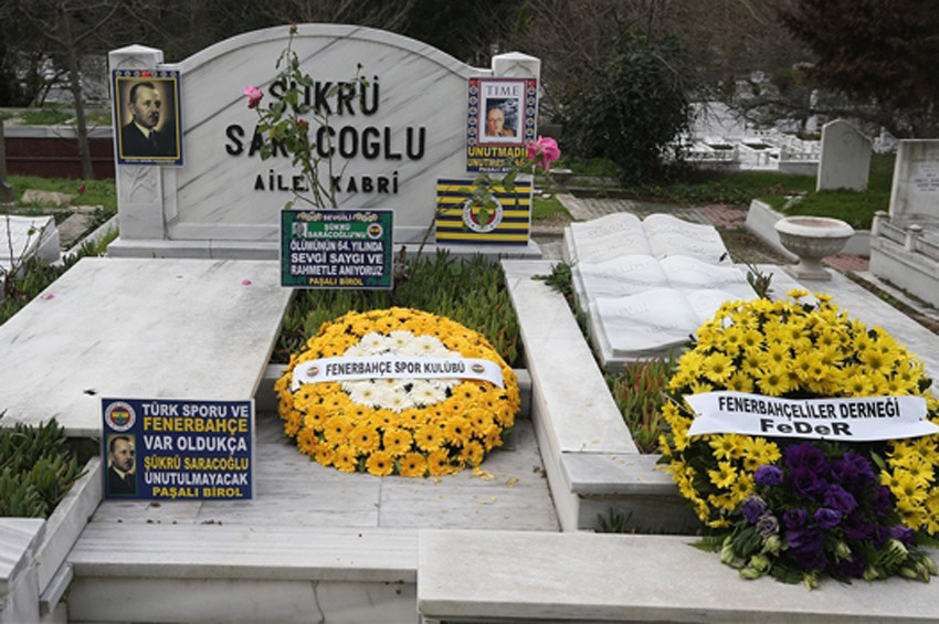 Şükrü Saracoğlu mezarı başında anıldı