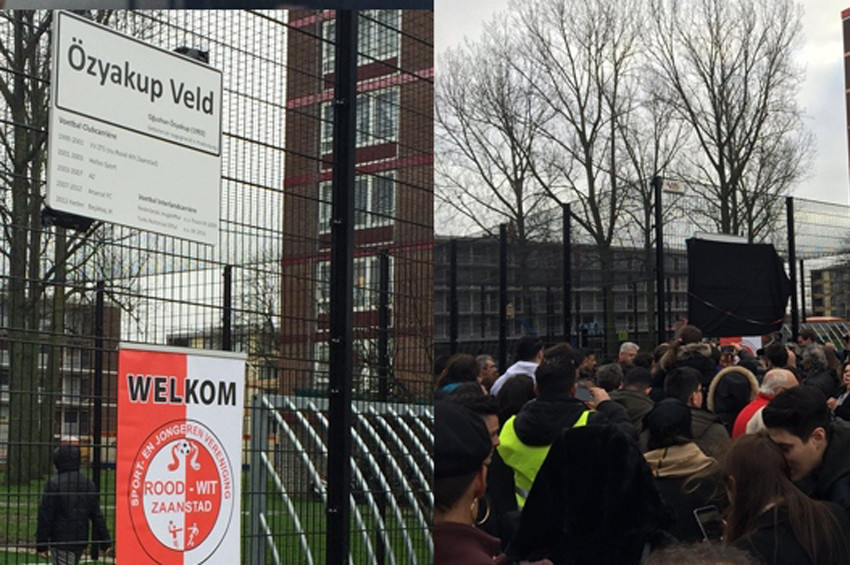 Oğuzhan Özyakup futbol sahası açıldı