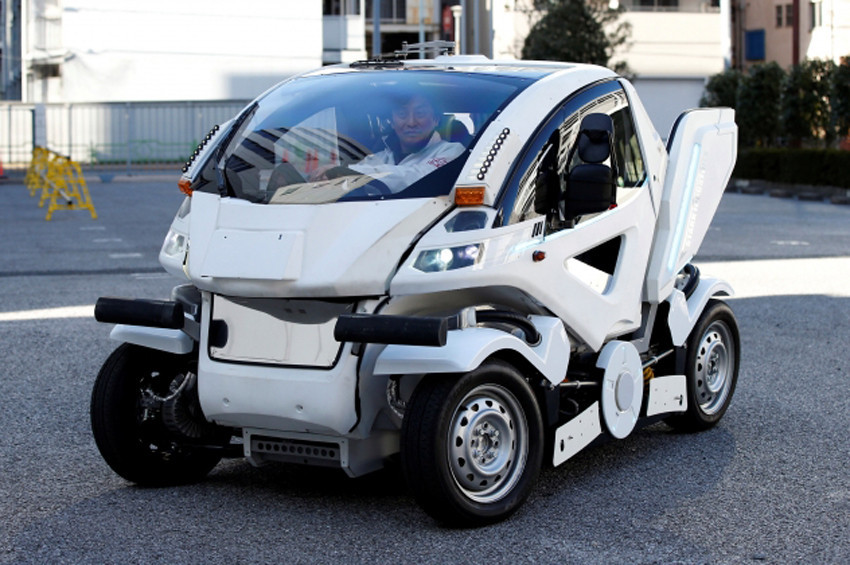 Katlanabilen otomobille park derdi son bulacak