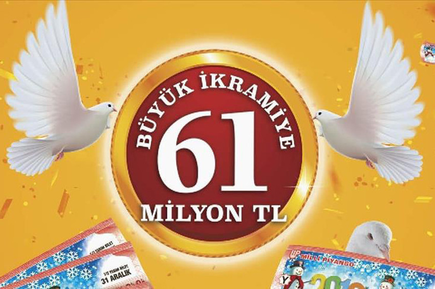 Milli Piyangonun yılbaşı özel çekilişi başladı