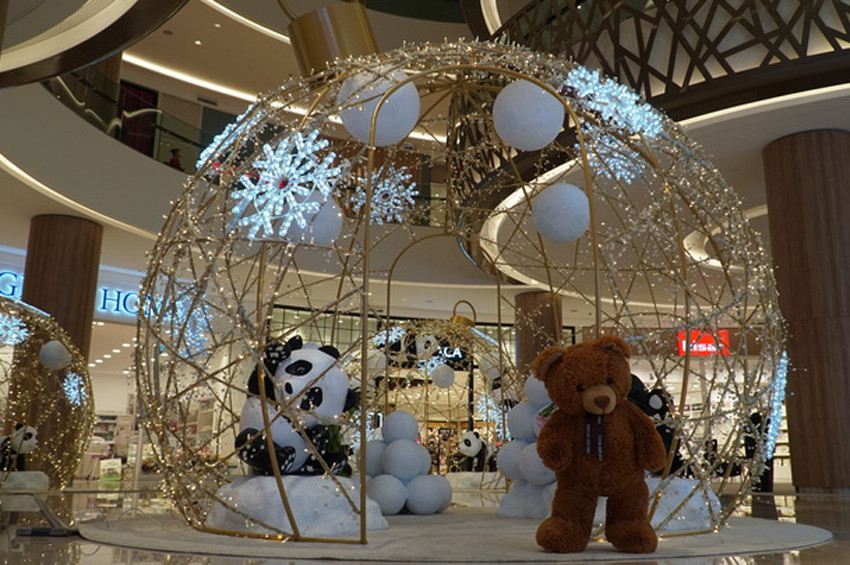 Emaar Square Mallda yeni yıl kutlamaları başladı