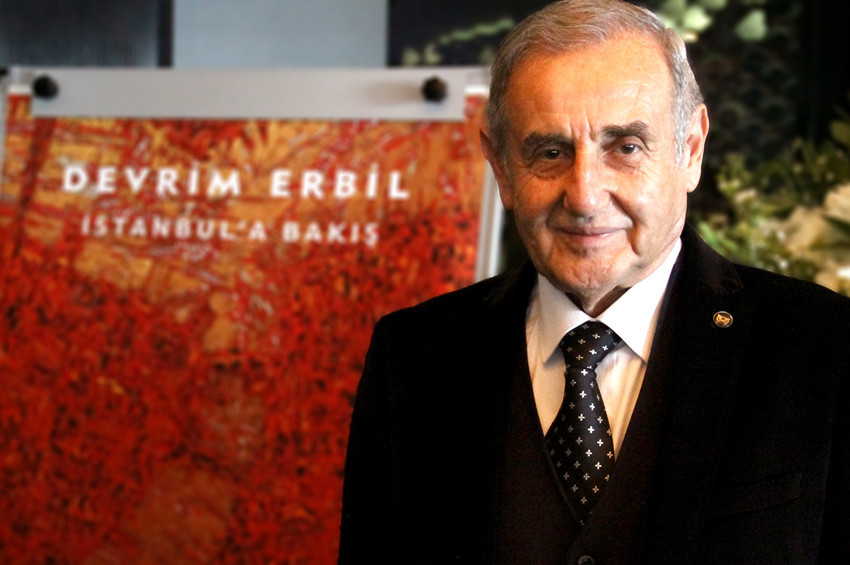 Devrim Erbil ile İstanbula Bakış resim sergisi 13 Aralıkta