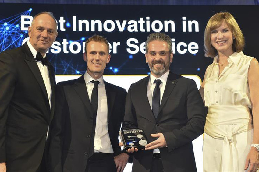 ECCCSAdan Vestel Müşteri Hizmetlerine altın madalya