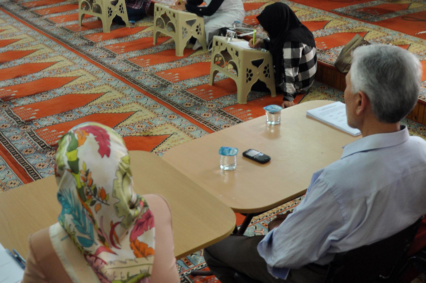 İşitme Engelliler umre için yarıştı