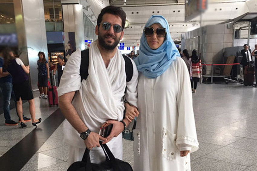 Murat Yıldırım ile İmane Elbani hacca gitti