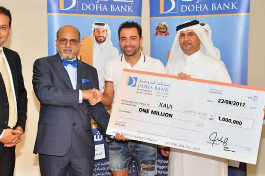 Xavi piyangoda büyük ikramiye kazandı