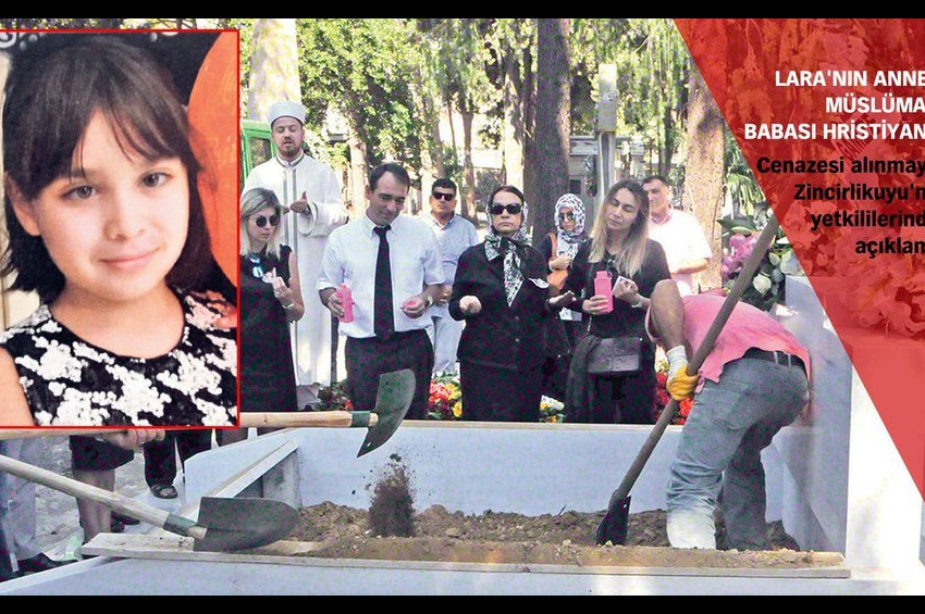 İslami usulle Katolik mezarlığına gömüldü